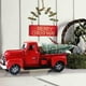 thumbnail image 2 of Vintage metal clásico camioneta pickup roja Navidad decoración de la oficina en casa Meterk Camioneta rústica, 2 of 7