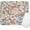 Fleurs de Feuilles Vertes, variante sur Grand Tapis de Souris de Jeu Étendu - Grand Tapis de Souris pour Ordinateur pour le Jeu à la Maison Ou au Bureau, 31,5 X 15,7 Po, Base en Caoutchouc Antidérapante, Bords Cousus, Imperméable