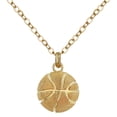 thumbnail image 2 of Fiudx Collar de Moda, Elegante Colgante de Baloncesto, con Brillantes Detalles de Diamantes, Aleación Duradera, Ideal para Uso Diario, Accesorio de Moda para Mujer, Regalo Perfecto., 2 of 2