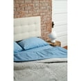thumbnail image 3 of 4-Piece Sapphire Brushed Microfiber California King Hypoallergenic Sheet Set 66030, 3 of 4