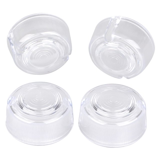 Cubierta de lente de señal de giro XMMT Clear Bullet para Harley Sportster