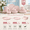 Pink-Service for 8(24Pcs), variant on 24-piece Stoneware Dinnerware Set For 8 Plates And