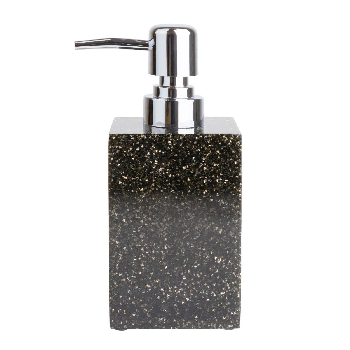 Sparkles Home  Luminous Rhinestone Soap Dispenser Silver