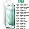 thumbnail image 1 of Protectores de pantalla de vidrio templado para Samsung Galaxy S23, S22, S21 Plus, S20 Fe, A51, A71, A21S, A31, A51, A71, A41, A11, 1 of 3