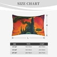 thumbnail image 4 of Daiia Abstract Tree Castle Bedding Waterproof Pillow Protector Zippered Queen – Bed Bug Proof Pillow Encasement-16"x24", 4 of 6