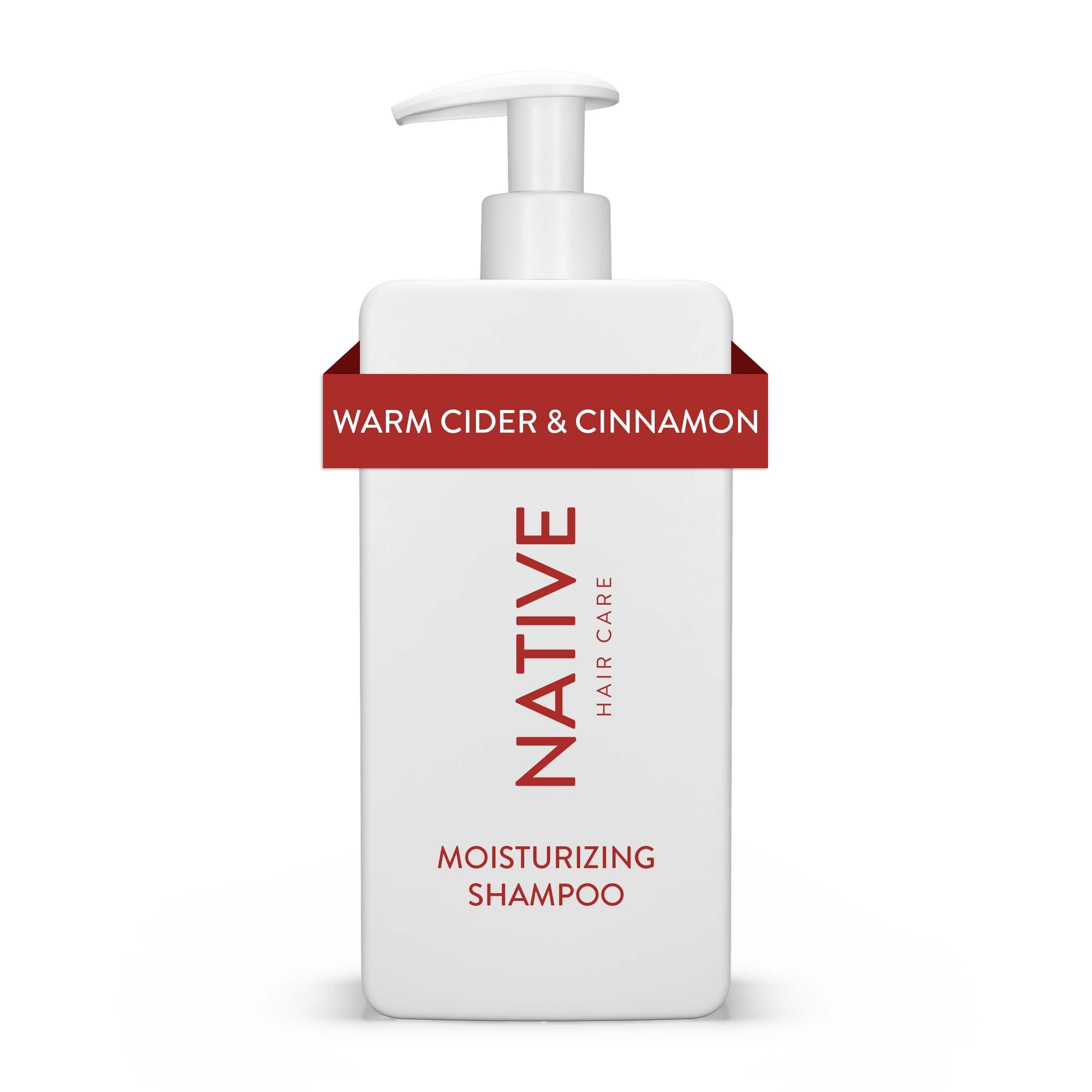 Native Moisturizing Shampoo, Warm Cider & Cinnamon, Sulfate Free, Paraben Free, 16.5 fl. oz