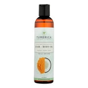Tumerica - All Natural Turmeric & Fractionated Coconut Oil Hair + Body Oil Unscented - 8 oz.