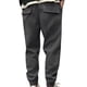 thumbnail image 3 of Pantalones largos de moda para hombre, con cordón, cintura elástica, color sólido, informales, largos, para hombre, 3 of 6