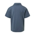 thumbnail image 5 of AllPro 41800Y Pro-Lock Youth Performance Polo-Heather Navy-L, 5 of 6