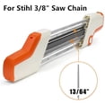 thumbnail image 3 of Chainsaw Sharpener Tool for Saw Chain, 2 in 1 Simple File Chainsaw Knife Kit, 3 of 5