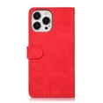 thumbnail image 3 of Nalacover Zipper Wallet Case for iPhone 14 Plus,360 Protection Luxury PU Leather&Soft TPU Magnetic Buckle Flip Card Pocket Shockproof Cover with Detachable Wrist Strap.For iPhone 14 Plus,Red, 3 of 9