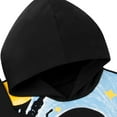 thumbnail image 5 of Jeccie Infant Toddler Baby Boy Clothes Long Sleeve Hoodie Starry Sky Sweatshirt Pants Outfit Sets 12-18 Months, 5 of 9