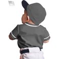 thumbnail image 2 of Ma Croix Kids Baseball Button Down Jersey Youth Active Athletic Uniform, 2 of 4