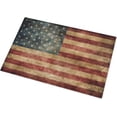 thumbnail image 2 of Independence Day Plush Shag Bath Rugs America Patriotic Flag Soft Fluffy Floor Doormat Carpet,Non-Slip Door Mats for Living Room Bedroom Kitchen Entryway Shabby Stars Striped, 2 of 6