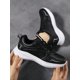 thumbnail image 3 of Autumn and winter new unisex couple shoes, three layers of net and leather splicing, all-matching, wedge heel thick sole sports shoes, MD bottom desig, 3 of 4