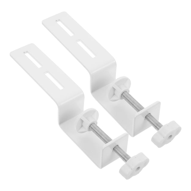 Raindrops 2Pcs Wiper Puller Desk Clamp C Shape Painted Finish For Monitor Mount