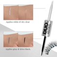 thumbnail image 4 of False Lash Adhesive DUO 2-in-1 Brush On Clear & Dark 5mL x2, 4 of 6