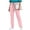 Pink a2, variant on snilers Womens Scrub Pants Straight Leg Cargo Pant Workwear Elastic Waist Drawstring Stretch Medical Scrubs with Pockets M
