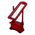 thumbnail image 4 of Kids Ornaments with Safe Plastic Material Red Color Full Length Mirror for Mini House Toy Gifts 7.5, 4 of 5
