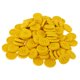 thumbnail image 1 of 100 Piezas de Botones de de 16 Mm Botones de 4 Agujeros para Coser álbum de Recortes Amarillo, 1 of 8