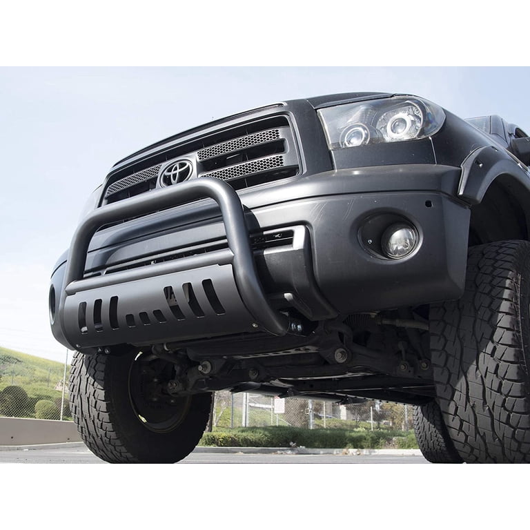 Black Steel Bull Bar Grille Guard For 2005-2011 Dodge Dakota & Mitsubishi Raider - Front Push Bumper, Tubular Design, Lifetime Warranty 14 thumbnail image
