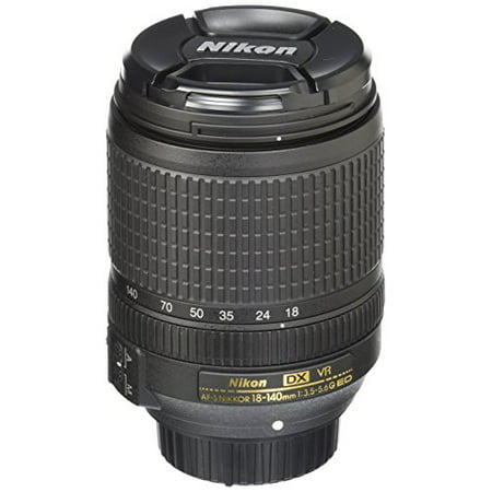 Nikon AF-S DX NIKKOR 18-140mm f/3.5-5.6G ED Vibration Reduction Zoom Lens with Auto Focus for Nikon DSLR (Best Nikon Dslr Lenses)