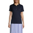 thumbnail image 2 of Lands' End School Uniform Women's Short Sleeve Peter Pan Collar Polo Shirt, 2 of 2