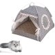 thumbnail image 3 of Cama de verano para gatos, tienda para gatos, casa para gatos, cueva, cama cómoda para gatos, cueva para gatos, casa para gatos, cama para gatos (38x38cm) Namotu LKX-0766-1, 3 of 6