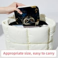 thumbnail image 6 of Owl Velvet Portable Jewelry Box with Removable Compartment - Stylish Gift, Display Case, and Decorative Box, 6 of 7
