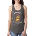 thumbnail image 2 of Wild Bobby A Mother's Love Is Like No Otter Women Racerback Tank Top, 2 of 6