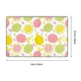 thumbnail image 5 of Area Rugs For Living Room Decor - Colorful Lemon Cartoon Anti Slip Throw Washable Rugs 3x5 For Bedroom, Soft Indoor Carpet For Bedroom Living Room 60x39In, 5 of 5