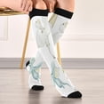 thumbnail image 5 of Coolnut 20-30mmHg Compression Socks for Men & Women Circulation Cute Cartoon Dragon Knee High Compression Stockings - Best Support for Medical, Running, Nursing, Athletic Gift, 5 of 7