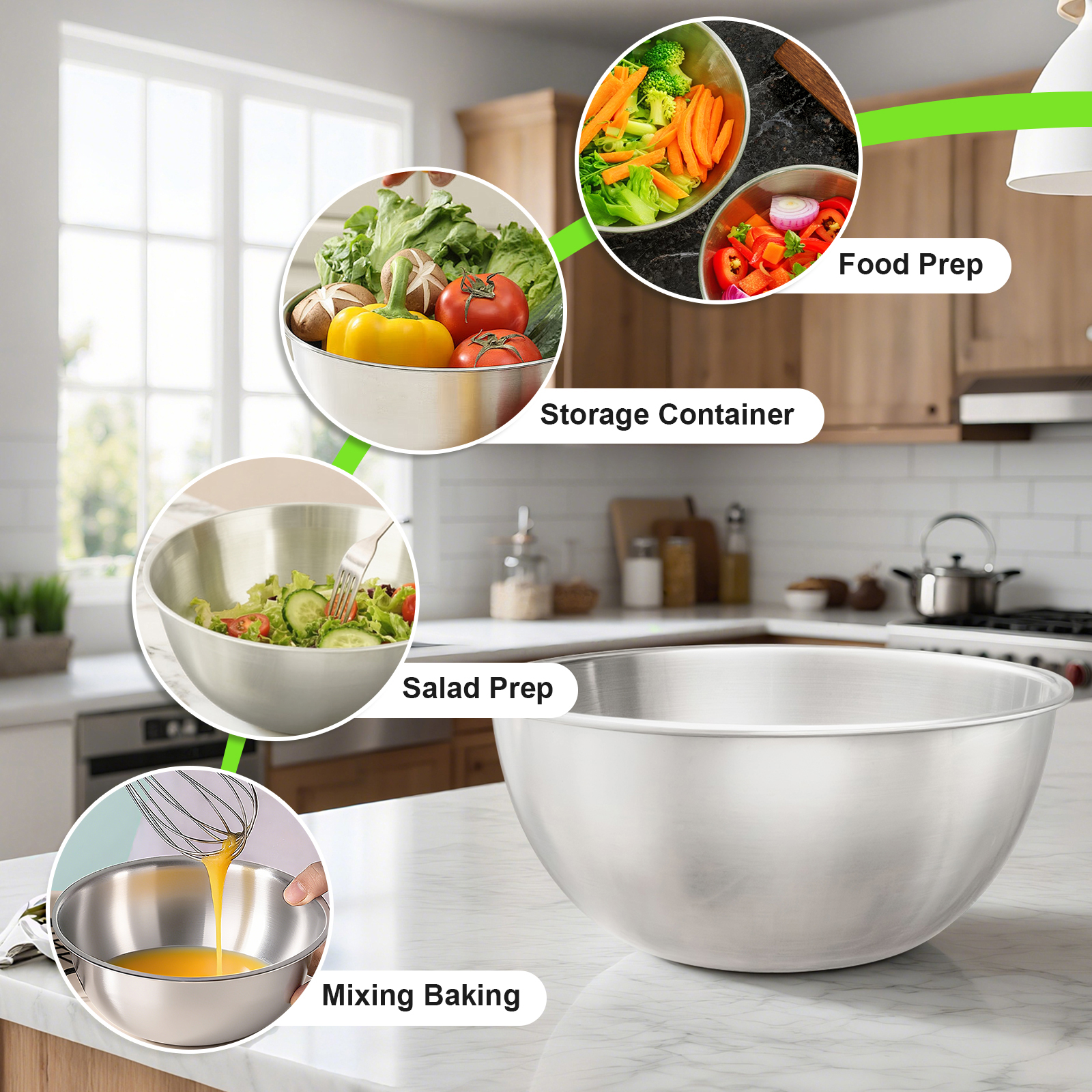 stusgo 7-Piece Stainless Steel Nesting Mixing Bowl Set photo 3