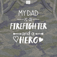 thumbnail image 4 of Inktastic My Dad is a Firefighter and a Hero Boys or Girls Baby Bodysuit, 4 of 5