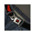 thumbnail image 2 of Red Hood Symbol Seatbelt Belt-Belt Size (32- 52), 2 of 2