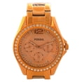 thumbnail image 1 of ES2811P Riley Multifunction Rose-Tone Stainless Steel Watch by Fossil for Women - 1 Pc Watch, 1 of 3
