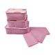 thumbnail image 1 of Set de 6 cubos de viaje | Bolsas organizadoras de ropa de malla plegables para equipaje y maletas | Equipaje de mano portátil con asas y cremalleras para la escuela, el gimnasio o las vacaciones, 1 of 1