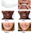 thumbnail image 3 of A Pair Upper & Lower High Quality Denture Instant Smile Comfort Fit Flex Cosmetic Teeth Denture Teeth Top Cosmetic Veneer High Quality, 3 of 5
