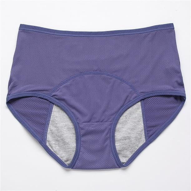 WILLBEST Calzones Menstruales Para Niña 40 A 150Kg Plus Size L A 8Xl Pantalones A Prueba De Fugas Antes Y Después De La Menstruación Pantalones Sanitarios De Cintura Media A Alta Para Mujeres