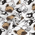 thumbnail image 3 of Wukai French Bulldog3 Women’s Short Sarongs Beach Wrap Bikini Bottom Short Skirt Chiffon Scarf for Swimwear, 3 of 4
