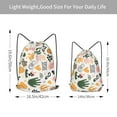 thumbnail image 4 of XMXT Waterproof Gym Bag, Colorful abstract Hand Painting Drawstring Backpack for Men, m, 4 of 8