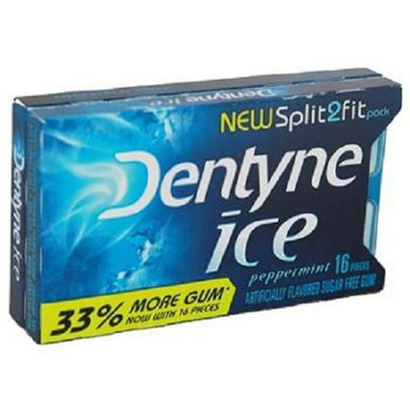 Product Of Dentyne Ice, Gum Peppermint, Count 9 (16Pcs) - Gum / Grab Varieties & Flavors