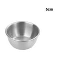 thumbnail image 4 of Decodeary Portable And Lightweight Dipping Bowl For On Go Durable Condiment Sauce Cups 5cm（sanding） 1Set, 4 of 6