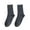 Dark Gray, variant on Women Men Socks, Casual Solid Color Soft Skin-friendly Cotton Winter Feet Warmer Middle Tube Socks for Daily Wear