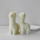 thumbnail image 5 of Molde de silicona 3D pequeñas Alpacas, vela de animales, herramienta de fabricación de jabón de yeso de resina, molde para hornear Chocolate, decoración del hogar, Animal, 5 of 5