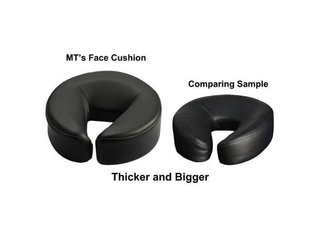 Master Massage Coussins de massage pour table de massage en noir