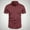 Red, variant on Deals of The Day Clearance! Men's Business Casual Solid Color Button Lapel Fashion Short Sleeve Shirt, Comfortable and Stylish Shirt for Work, Business Casual, or Casual Outings Sales Today Clearance!