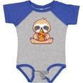 thumbnail image 3 of Inktastic Sloth Pizza Boys or Girls Baby Bodysuit, 3 of 5
