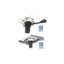 Attwood Marine 2381501 238 Series Swivl-Eze Plated Steel Left Handle Seat Mount for 2.375 in. dia. Post