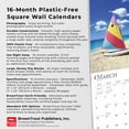 thumbnail image 6 of Caribbean 2025 12 X 24 Inch Monthly Square Wall Calendar Foil Stamped Cover Plastic-Free (Wall), 6 of 9